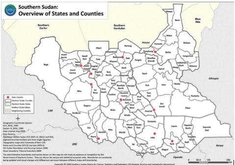 La polémica cuestión de los 28 estados de Sudán del Sur no debería obstaculizar la labor de la NCAC
