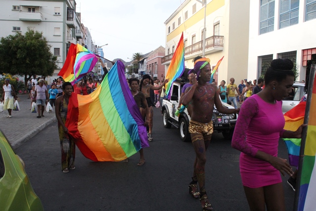 Día  del  orgullo  gay en Mindelo (Cabo Verde)