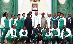 Los consejos de  Buhari  a la delegación de Nigeria en los Juegos Olímpicos Rio 2016