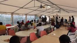 Migrantes nigerianos a su llegada a Italia