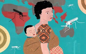 Prevención de la malaria en el embarazo en comunidades remotas de África