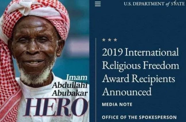 Clérigo musulmán nigeriano honrado con el Premio Internacional de Libertad Religiosa