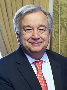 Entrevista a Antonio  Guterres  Secretario  General  de  la  ONU  / 2 de 2