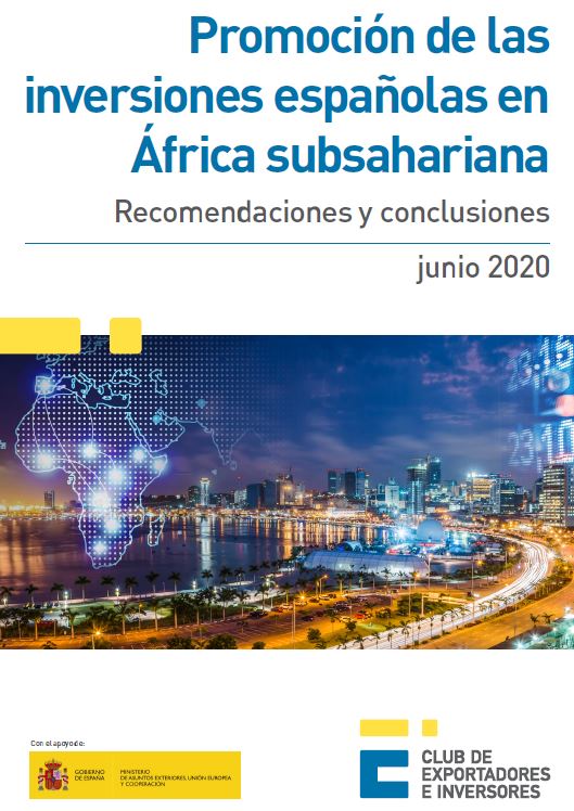 Promoción de las inversiones españolas en África subsahariana: Recomendaciones y conclusiones, por José María Mella [et al.]