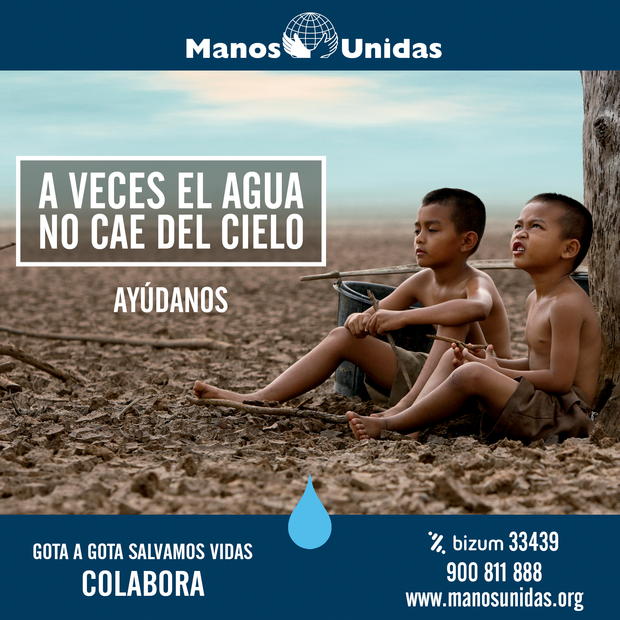 Manos Unidas lanza la campaña «A veces el agua no cae del cielo»