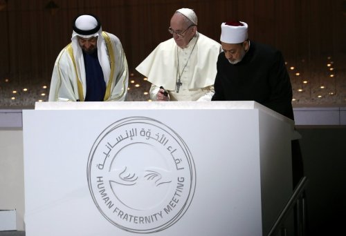 El Papa Francisco celebró el Día de la Fraternidad Humana en Abu Dhabi