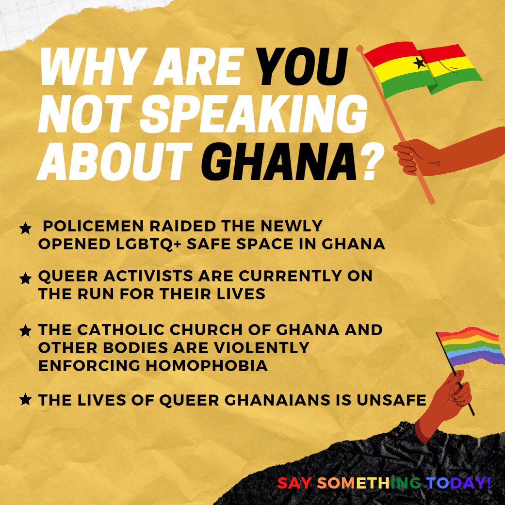Las fuerzas de seguridad de Ghana allanan el nuevo centro de derechos LGTBI+