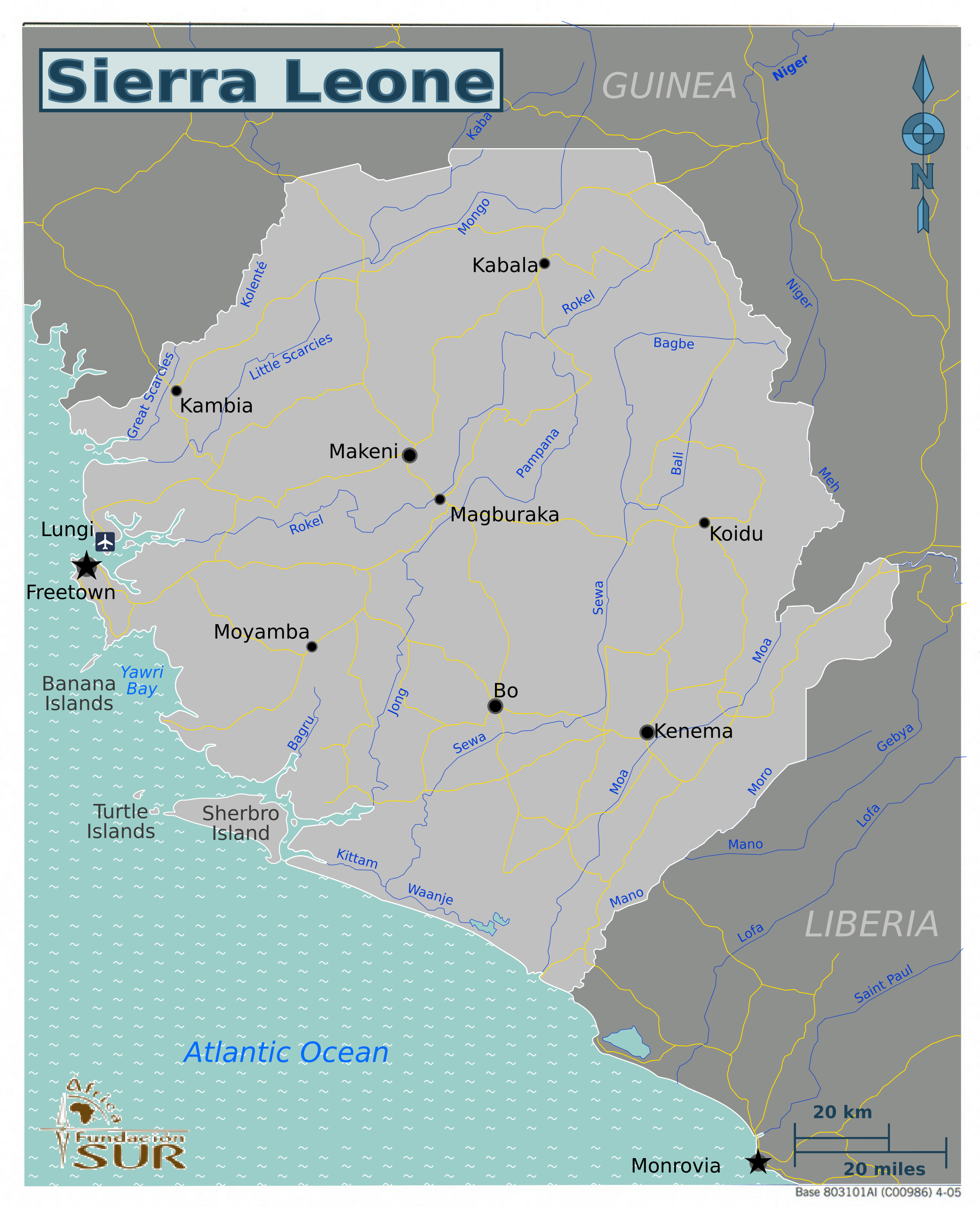 Sierra Leona descubre nuevos depósitos de diamantes, bauxita, mineral de hierro, oro, rutilo y níquel