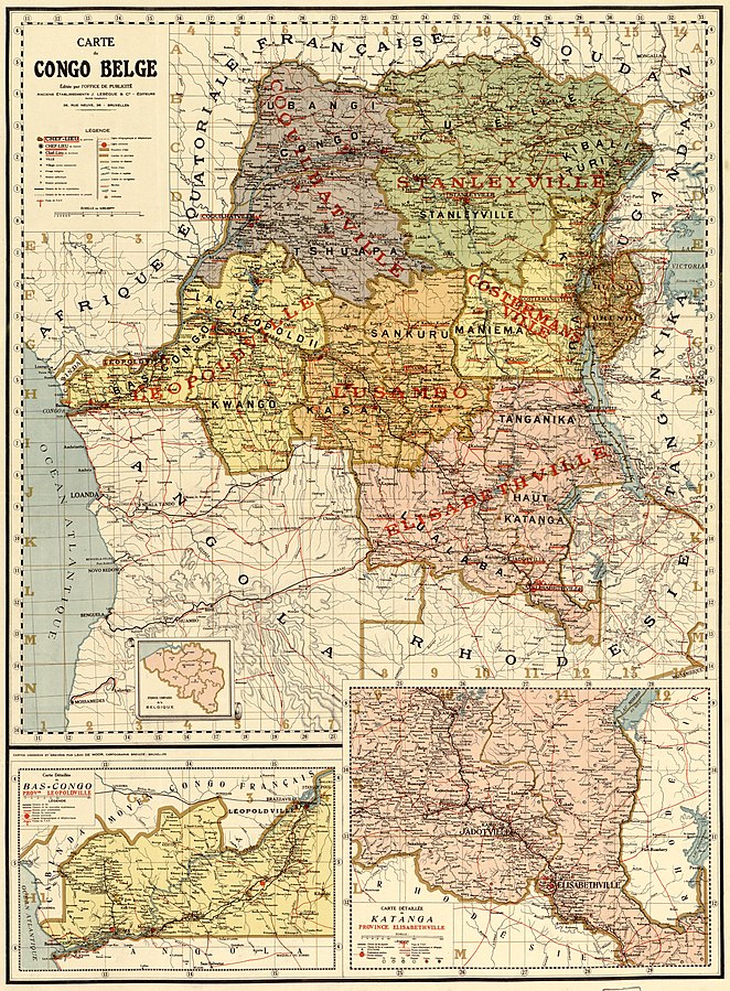 Los reyes de Bélgica visitan RD Congo