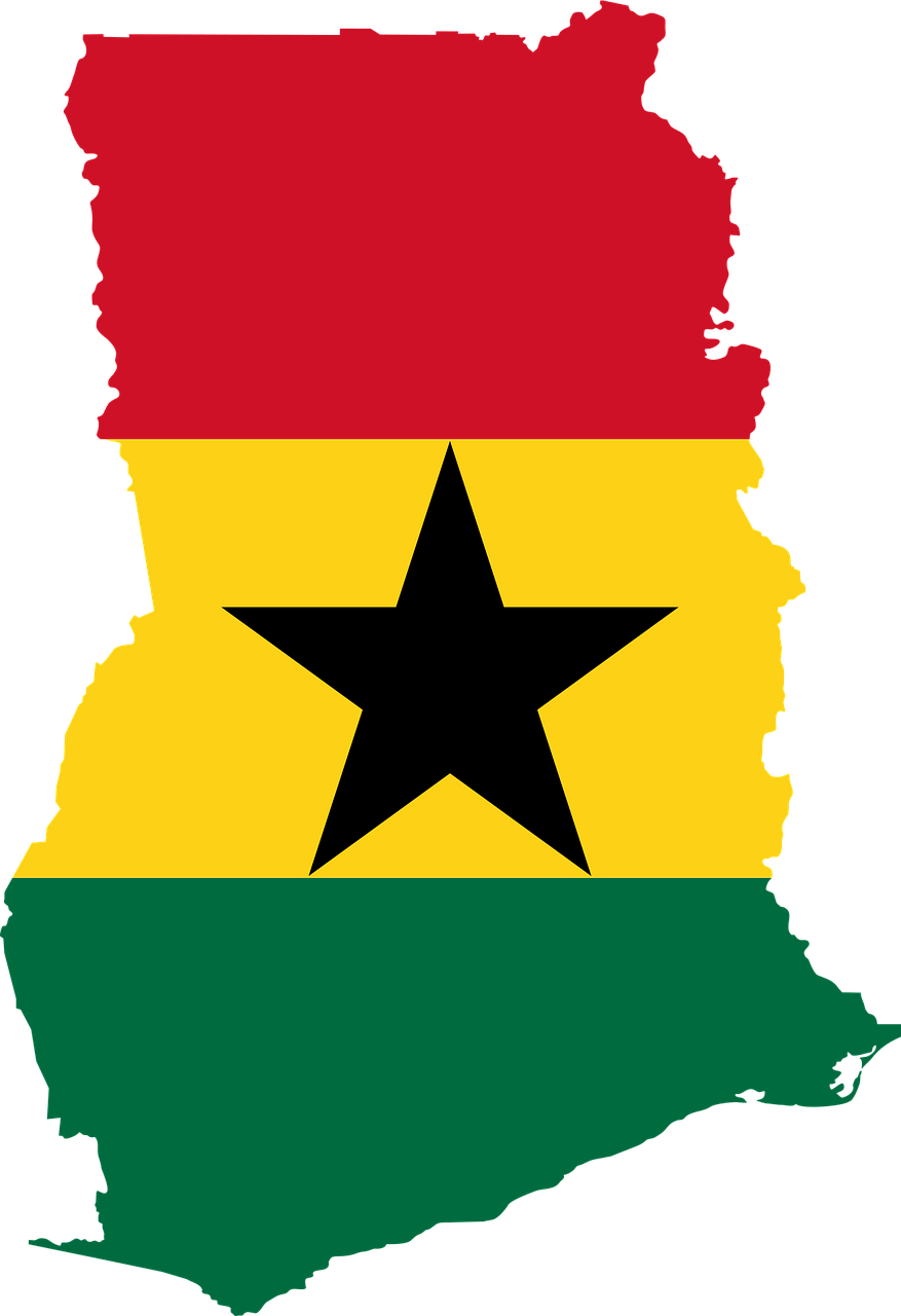 Manifestación en Ghana