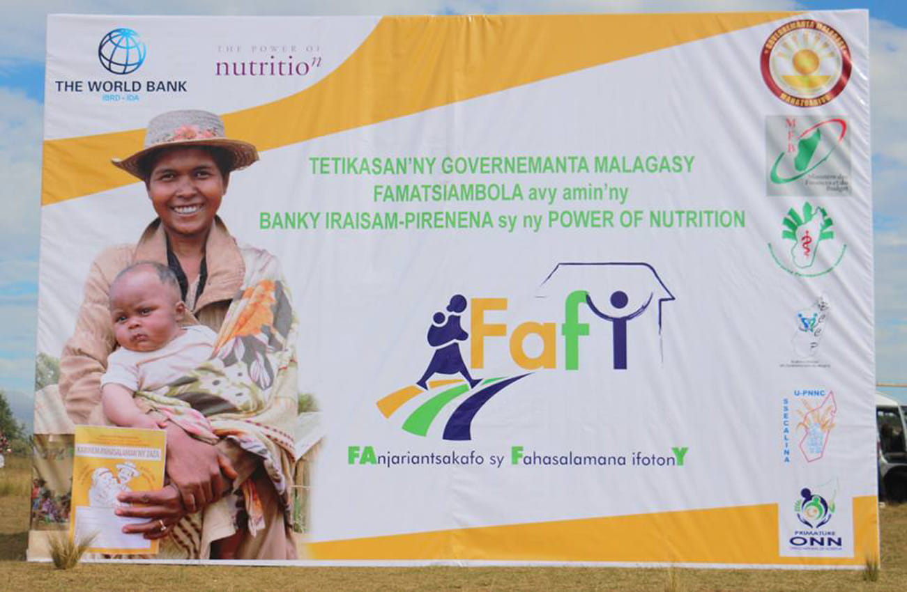 Madagascar avanza en la erradicación de la desnutrición infantil