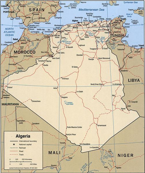 3 muertos en un accidente militar en Argelia
