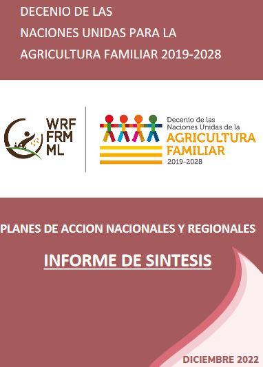 Estado de progreso en el desarrollo de planes de acción nacionales y regionales/subregionales del DNUAF 2019-2028
