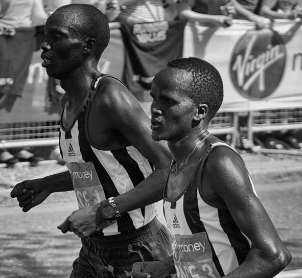 Victoria africana en la maratón de Berlín