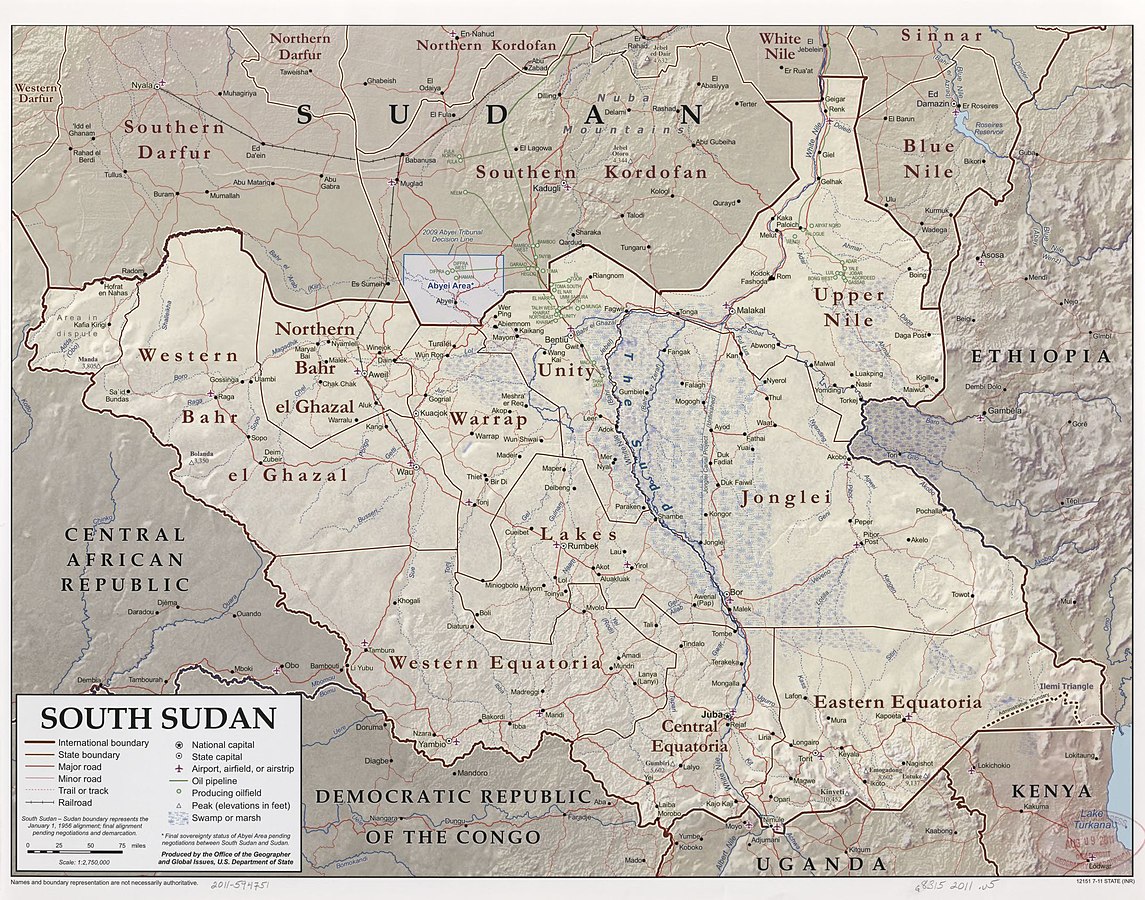 Cambios en las finanzas de Sudán del Sur