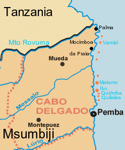 Nuevos ataques terroristas en Mozambique