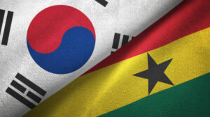 Ghana, Corea del Sur, Banderas